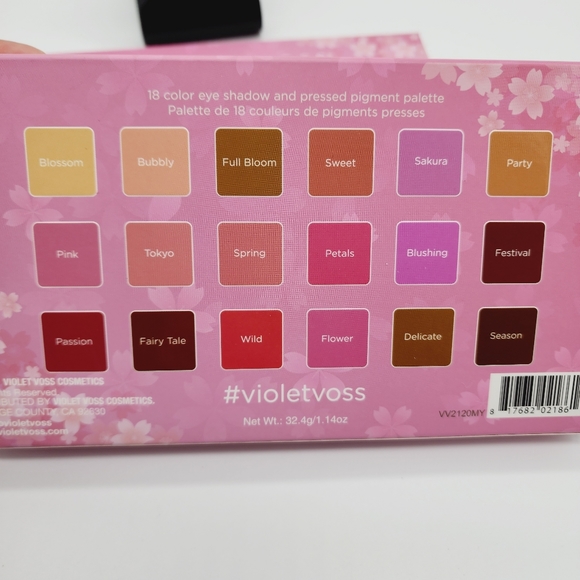 Violet‎ Voss Sakura Blossom Eyeshadow Palette NEW - Picture 10 of 11